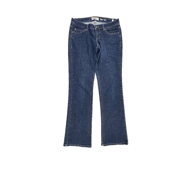 Garage Bootcut Women's size 7 Dark Wash Blue Denim Jeans - Picture 1 of 6